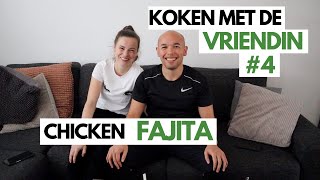 GEZONDE RECEPTEN 4  CHICKEN FAJITA  Gezonde recepten om af te vallen [upl. by Nertie386]