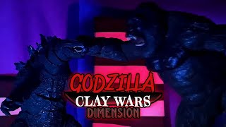 Godzilla Clay Wars Dimension Final Trailer Fan Made StopMotionanimation film [upl. by Ialocin448]