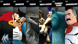 Woody Woodpecker vs Pete vs Blue vs Wile Coyote vs Sully vs Omniman [upl. by Tereb]