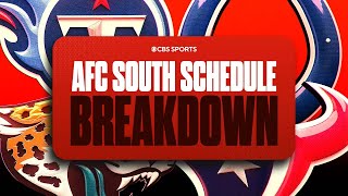 2024 NFL schedule breakdown for EVERY TEAM in the AFC South  CBS Sports [upl. by Lertnom]