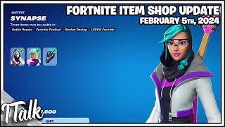 NEW SKIN DROP TOMORROW MID SHOP RN Fortnite Item Shop February 5th 2024 Fortnite Chapter 5 [upl. by Eva434]