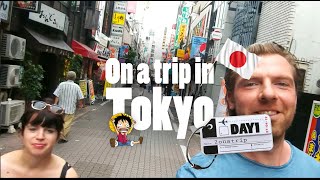 👫 2 on a trip 👫  Journey Memories  JAPAN TOKYO  Day 1 [upl. by Tevlev13]