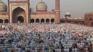 EidulFitr  a celebration of Muslim faith in India [upl. by Osnofledi50]