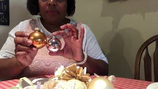 DIY Shabby Chic Christmas Ornament Part 2 The Tutorial [upl. by Sterner]