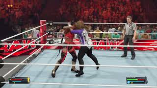 WWE 2K24  Doudrop Vs Bianca Blair  Monday Night RAW [upl. by Ignatz]