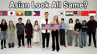 American Guess 10 Asians Nationality l Do You Think They Look All the Same [upl. by Moyers]