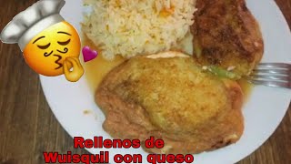 Como hacer rellenos de Guisquil connqueso chayote Fácil y ricos [upl. by Yemarej]