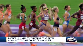 Former UNH athlete Elle Purrier St Pierre advances to final round of 1500meter [upl. by Dawes]