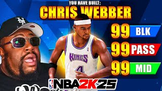 CAN YOU HANDLE THE TRUTH ABOUT CHRIS WEBBERS 2K25 BUILD [upl. by Patsis]