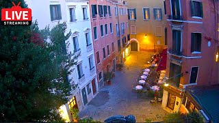 🔴 Live Stream from Hotel la Fenice e des Artistes in Campiello Marinoni Venice IT [upl. by Ahsinelg]