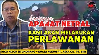 Nixon Situmorang Mempertanyakan Kehadiran Oknum Primkopal PM TNI AL Di Lahan PTASKA Cq PTBRB fyp [upl. by Adnerak]