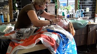 Face and Nape Shave at The Barber Sharp in Minneapolis  Complete Full Video [upl. by Suraved110]