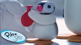 Pinga And The Red Balloon Pingu  Official Channel  Cartoons For Kids [upl. by Ki]