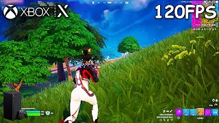 Fortnite Zero Build  Xbox Series X Gameplay 1440p 120FPS [upl. by Eceinaj84]