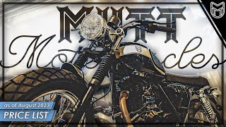 Mutt Motorcycles Philippines Price List as of August 2023  Neozeke [upl. by Chud]