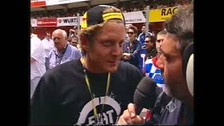 MOTOGP 2005 CATALUNYA  PAOLO BELTRAMO INTERVISTA LAPO ELKANN SULLA GRIGLIA DI PARTENZA [upl. by Kcirdahc]