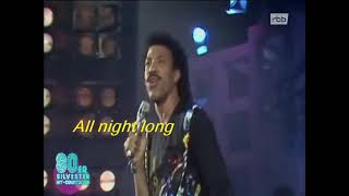 Joe Feitosa Lionel Richie All Night Long 1983 [upl. by Columbyne]