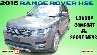 2016 Range Rover HSE Review by Topcar  When Luxury amp Comfort Amalgamate [upl. by Hans688]