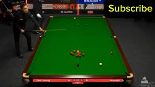 Zhou Yuelong vs Marco Fu Highlight UK Championship 2024 snooker [upl. by Oswell]