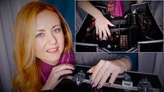 😍The BIG Makeup Box😍 ASMR Close Up Show amp Tell  Cruelty Free [upl. by Llemrej]