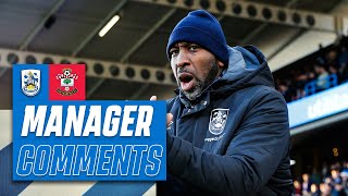 MANAGER COMMENTS  Darren Moore on the 11 draw with Southampton [upl. by Chessy431]