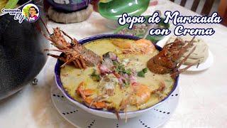 Preparando una Riquísima MARISCADA CON CREMA [upl. by Ennaecarg]