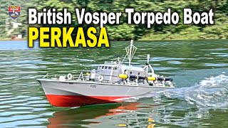 132 RC British Vosper Torpedo Boat Perkasa 1 [upl. by Jeffery888]