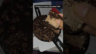 Chocolate icecream cake🥰 havmor yicooks yummy icecream cake [upl. by Otrebire]