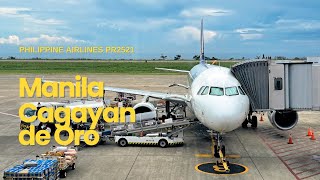 Philippine Airlines PR2521 Manila to Cagayan de Oro  Airbus A320  Timelapse  Philippines [upl. by Jahdal]