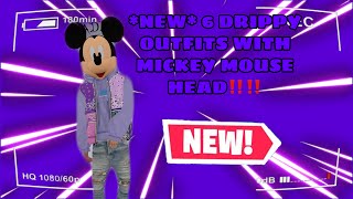 NEW 6 DRIPPY FITS WITH MICKEY MOUSE HEAD😱😱‼️☄️ [upl. by Aimak]