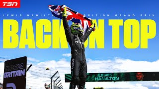 LEWIS HAMILTON WINS THE 2024 BRITISH GRAND PRIX [upl. by Lenox]