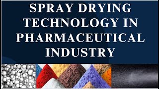 Spray Drying Technology in Pharmaceutical Industry [upl. by Ardnwahs208]