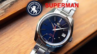 Grand Seiko SBGH281 SUPERMAN HiBeat Limited Edition Watch Review [upl. by Garrett]