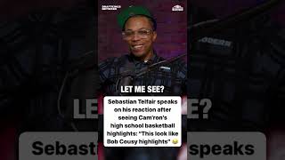 Sebastian Telfair speaks on his reaction after seeing Camrons high school basketball highlights 😂 [upl. by Dulcie466]