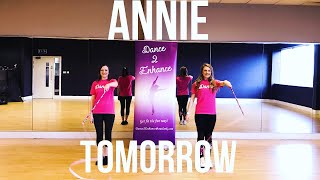 Annie Tomorrow Kids Dance Routine  Dance 2 Enhance Academy [upl. by Namrak]