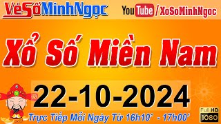 XSMN Minh Ngọc  Trực tiếp Xổ Số Miền Nam  KQXS Miền Nam ngày 22102024 KQXS Hôm Nay XSTT XSKT [upl. by Lejeune]