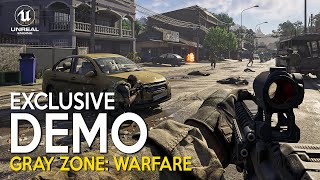 GRAY ZONE WARFARE First Gameplay Demo  New ULTRA REALISTIC FPS in Unreal Engine 5 coming in 2024 [upl. by Trautman418]