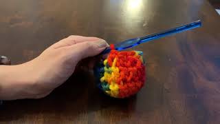 Beginner Crochet 9  AmigurumiInvisible decrease [upl. by Joshi]