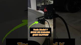 Tesla Model Y evde kaç TL’ye şarj oldu Evde şarj maliyeti [upl. by Pasco302]