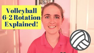 How to Run a 62 Volleyball Rotation  Outside Follow Setter [upl. by Nady]