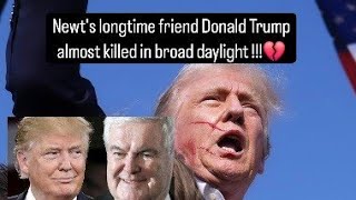 Newton Gingrich analysis Trump assassination attempt [upl. by Llenrap]