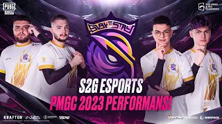 S2G ESPORTS PMGC 2023 PERFORMANSI [upl. by Llenal]