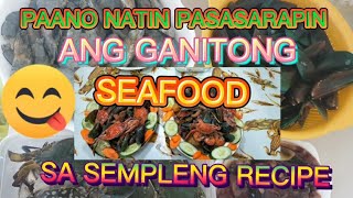 How to cook simple recipe seafood 😋 🦀 🍤 🦐rowenas lofu [upl. by Notsle950]