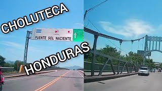 CHOLUTECA HONDURAS 12 DE AGOSTO 2023 recorrido desde el puente carias hasta el puente Sol naciente [upl. by Eineg]