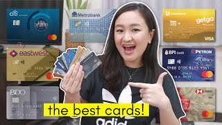 credit card 101 💳 the best credit cards in the ph 🌟 personal review after trying out more than 10 [upl. by Ayojal]