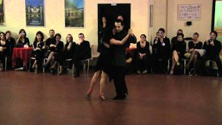 Geraldin Rojas y Ezequiel Paludi Indio manso Tango [upl. by Nyrad438]