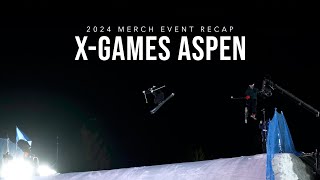 XGAMES ASPEN 2024  MERCH RECAP [upl. by Idelson995]