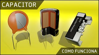 Como Funciona un Capacitor o Condensador ⚡ Que es un Capacitor Varios tipos [upl. by Engedus464]