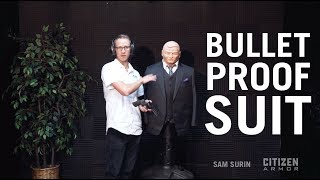 Bullet Proof Suit By Sam Surin amp Citizen Armor [upl. by Leicam]