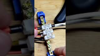 9th First Wiring Up Digital Volt Ammeter unit using Ferrules for Current Voltage Measurements [upl. by Eynahpets]